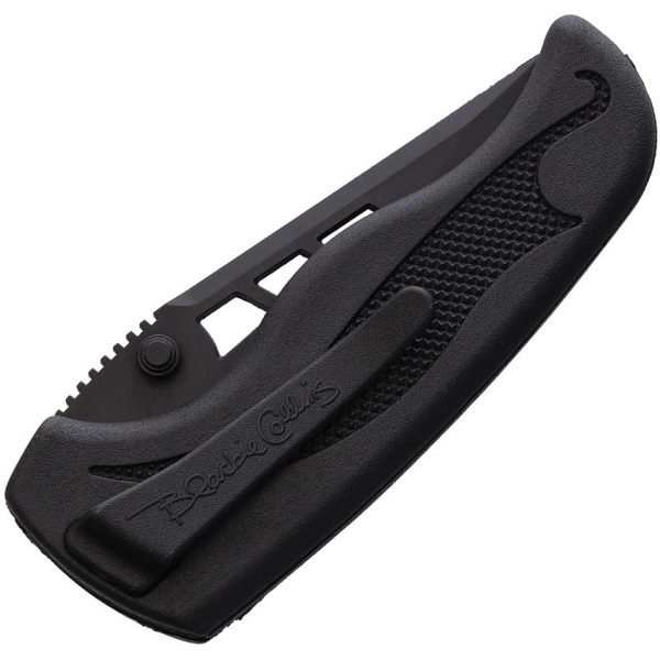 Blackie Collins ButtonLock A/O Serrated Black