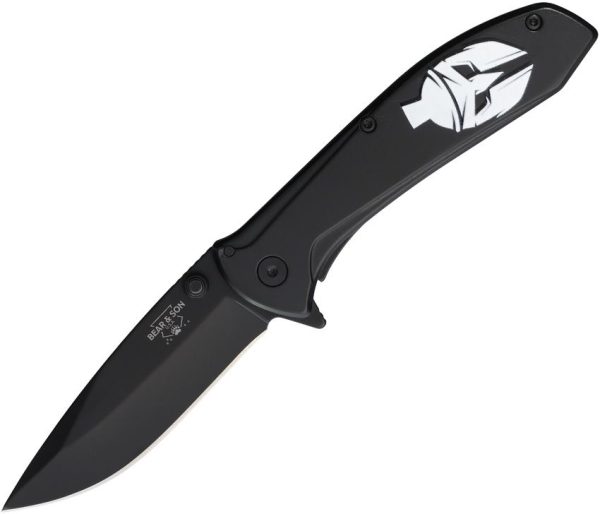Bear & Son Framelock A/O Spartan Black Stainless