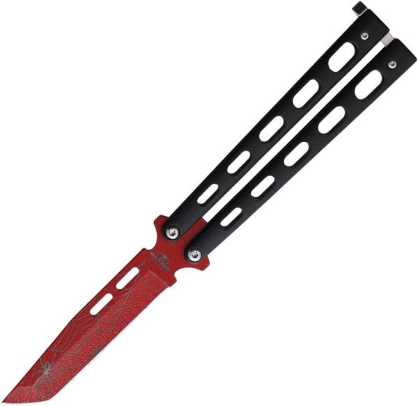 BCW115TANB.jpg Bear & Son Butterfly Tanto - Black Widow Design
