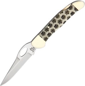 BCWBJB149L.jpg Bear & Son Lockback White Bone - High Carbon Stainless