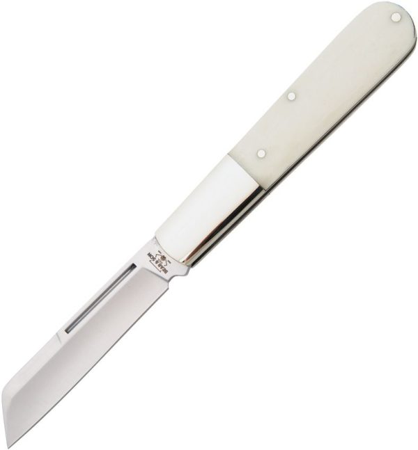 Bear & Son Large Barlow Sheepsfoot Folding Knife White Bone