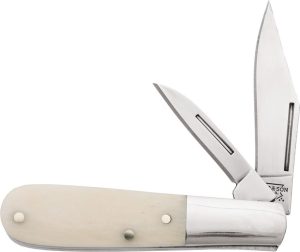 Bear & Son Baby Barlow Folding Knife White Bone 3" Blade USA