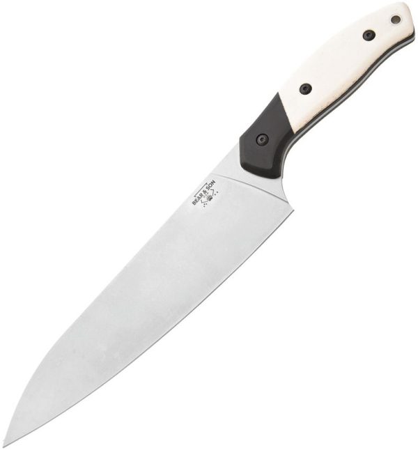 Bear & Son Chef's Knife 8.5in 14C28N Stainless