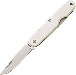BCWSB79.jpg Bear & Son Pen Knife White Bone 440