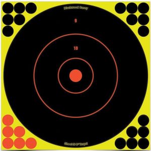 BDC34050.jpg Birchwood Casey Shoot-NC 12in Bulls Eye Target 50 Pack