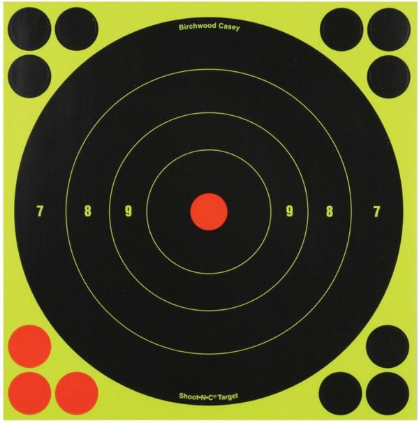 BDC34825.jpg Birchwood Casey Shoot-NC 8in Bulls Eye Target - 30 Pack