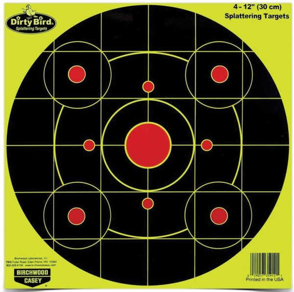 Birchwood Casey Dirty Bird Sight-In Target - 25 Pack