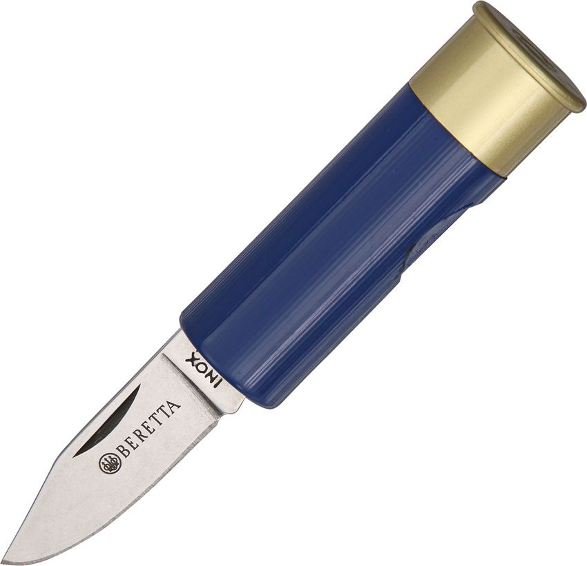 Beretta Shotshell Folding Knife 1.88" 420 Stainless Blue