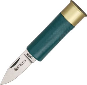 BE70GR.jpg Beretta Shotshell Knife Green - 420 Stainless Blade