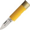 BE70YL.jpg Beretta Shotgun Shell Knife Yellow - Stainless Blade