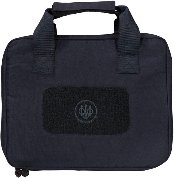 BE91604.jpg Beretta Pistol Case Navy Blue Padded Lockable