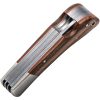 Beretta Duiker Three Blade Lockback Walnut Handle