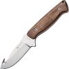 Beretta Chamois Fixed Blade Knife 440 Stainless Walnut Handle