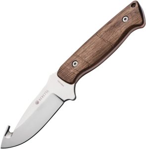 Beretta Chamois Fixed Blade Knife 440 Stainless Walnut Handle