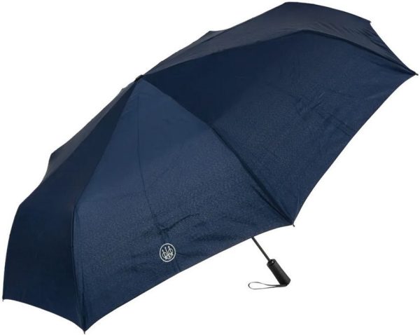 BE95223.jpg Beretta Folding Umbrella Blue Automatic Open 49" Canopy