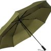BE95224_add_01.jpg Beretta Folding Umbrella Green Automatic Opening 49" Canopy