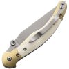 Betyar Fejesgorbe Linerlock Bone Handle Knife