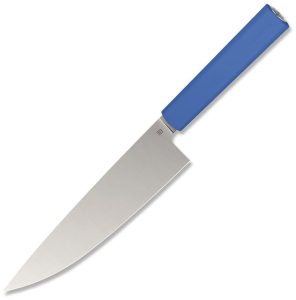 BF01CKBU.jpg Butterfork Chef's Knife Blue 8" AR-RPM9 Stainless Fixed Blade