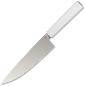 BF01CKLG.jpg Butterfork Chef's Knife Light Gray 8" AR-RPM9 Stainless Fixed Blade