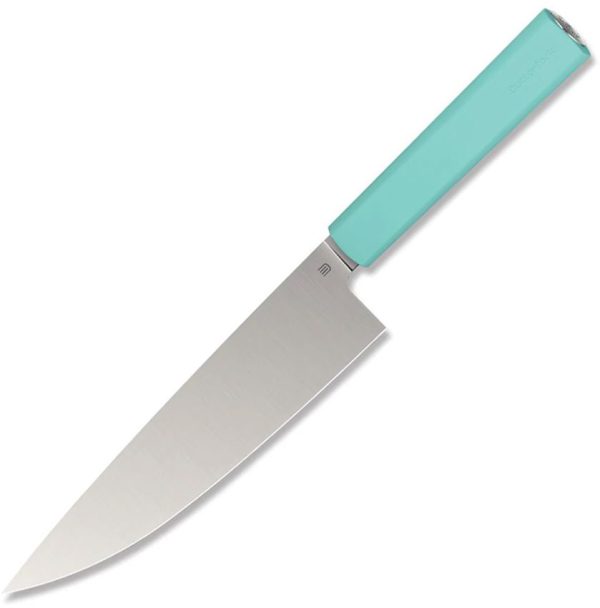 Butterfork Chef's Knife Mint Green 8" Stainless Blade Fixed