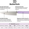 Butterfork Chef's Knife Purple 8" AR-RPM9 Stainless Fixed Blade