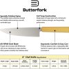Butterfork Chef's Knife Yellow 8" AR-RPM9 Stainless Fixed Blade