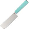 BF01NKMT.jpg Butterfork Nakiri Knife 6" AR-RPM9 Blade Mint Green Fixed Blade