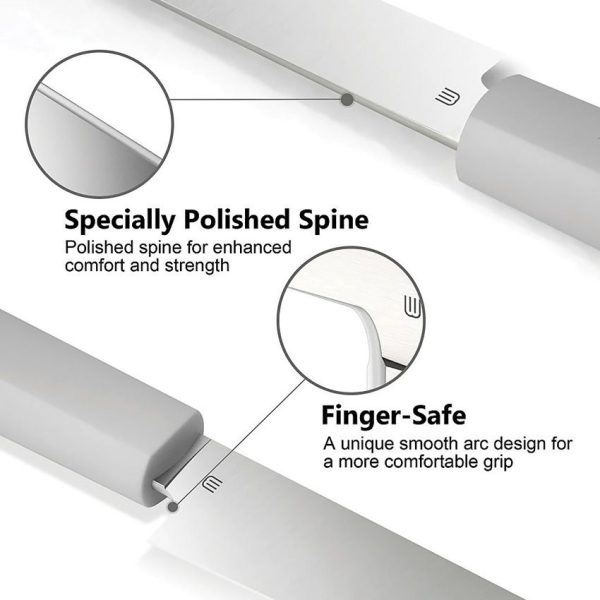 BF01PKLG_add_02.jpg Butterfork Paring Knife Light Gray 3.5" AR-RPM9 Fixed Blade