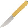 Butterfork Paring Knife Yellow 3.5" AR-RPM9 Stainless Fixed Blade