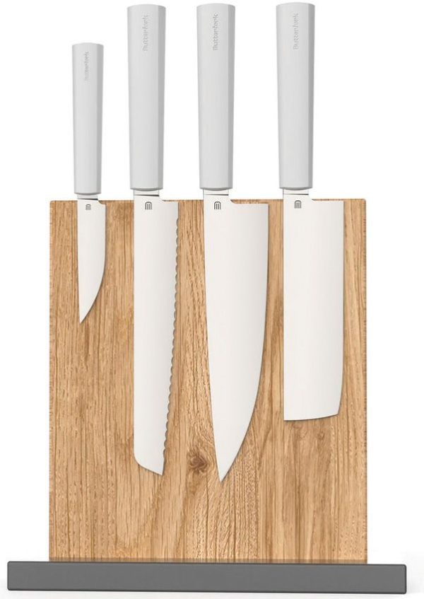 Butterfork Modern Kitchen Set Chef Nakari Bread Paring Knives Stand