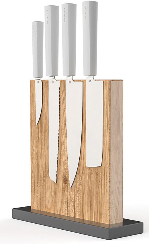 Butterfork Modern Kitchen Set Chef Nakari Bread Paring Knives Stand
