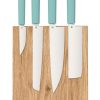 BF01WSMT.jpg Butterfork Modern Kitchen Set Mint Green Stainless Steel Chef Knife