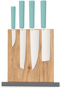 Butterfork Modern Kitchen Set Mint Green Stainless Steel Chef Knife