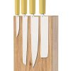 BF01WSYL_add_01.jpg Butterfork Modern Kitchen Set Yellow ABS Chef Knife Stand