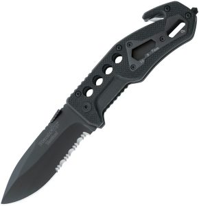 Black Fox Tactical Linerlock Folding Knife 440 Stainless G10