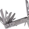 Black Fox Solver 12-in-1 Multi Tool Stainless Steel Pocket Clip