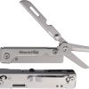Black Fox Solver 12-in-1 Multi Tool Stainless Steel Pocket Clip