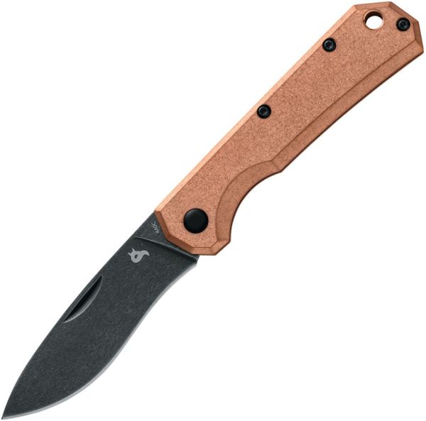 Black Fox Ciol Slip Joint Folding Knife Copper 440 Stainless