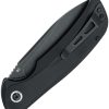 Black Fox Paradigma Linerlock Black G10 Folding Knife D2