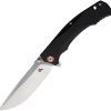 BF782OR.jpg Black Fox Linerlock Black Folding Knife D2 Steel G10 Handle