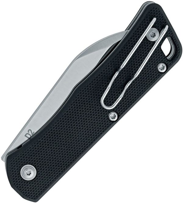 Black Fox Teeny Linerlock D2 Steel Black G10 Folding Knife