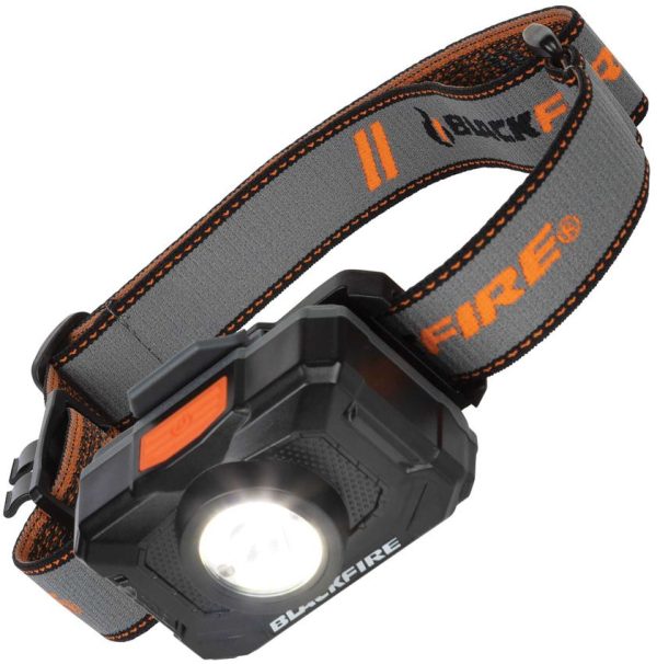 BlackFire Rechargeable Headlamp 800 - Strobe Red