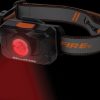 BlackFire Rechargeable Headlamp 800 - Strobe Red