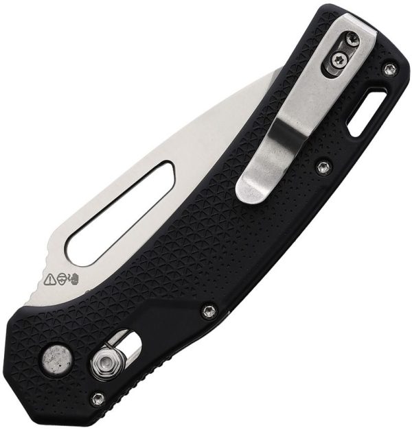 BlackFire Pivot Lock Drop Point - Black Nylon D2 Steel