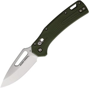 BlackFire Pivot Lock Drop Point - Green Nylon D2 Steel