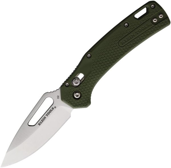BlackFire Pivot Lock Drop Point - Green Nylon D2 Steel