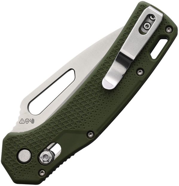 BlackFire Pivot Lock Tanto - Green Nylon D2 Steel