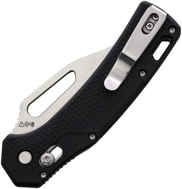 BlackFire Pivot Lock Clip Point - Black Nylon D2 Steel
