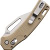 BlackFire Pivot Lock Clip Point - Tan Nylon D2 Steel