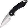 BG002.jpg Begg Knives Mini Glimpse Linerlock Folding Knife D2 Steel Black
